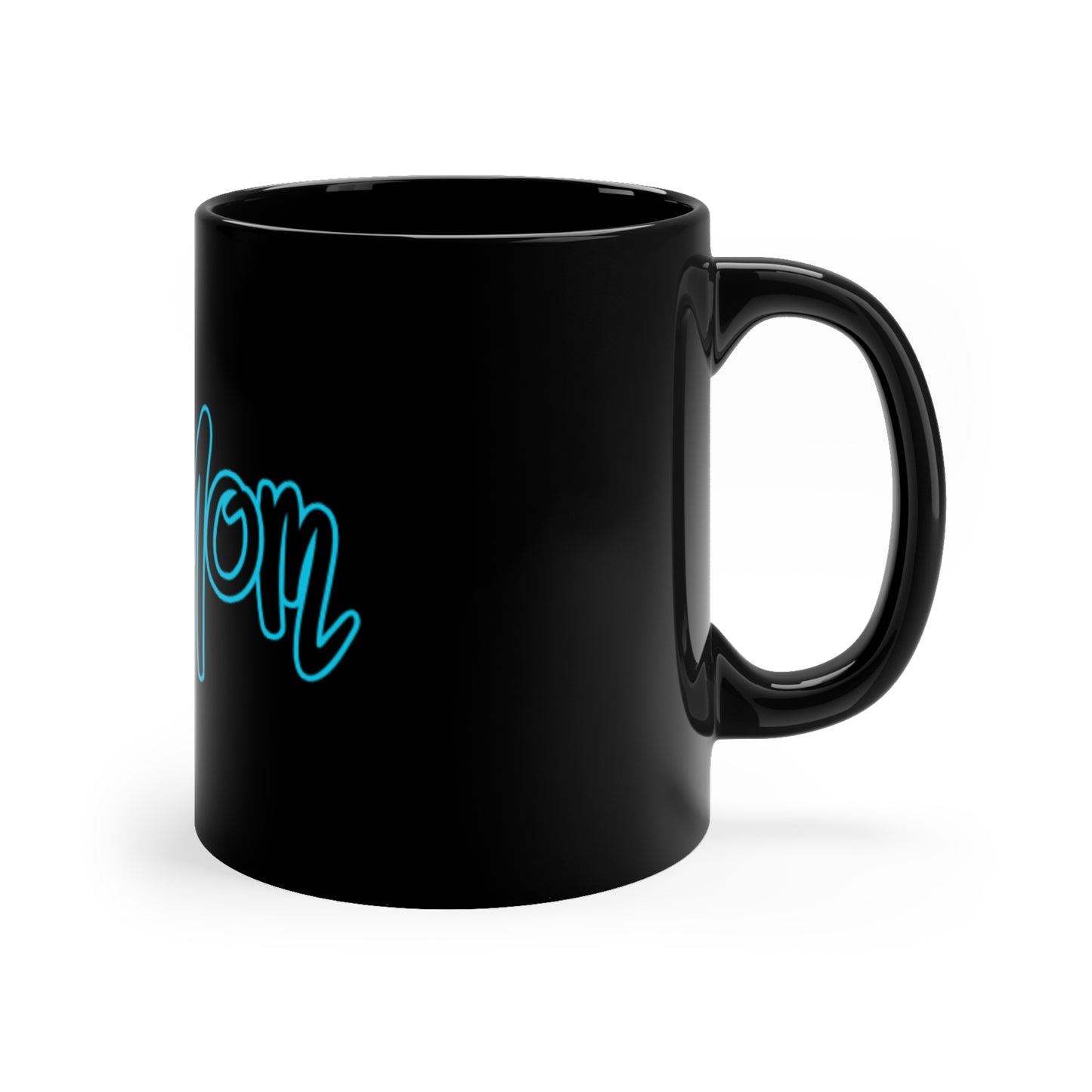 Main Mom Black Coffee Mug
